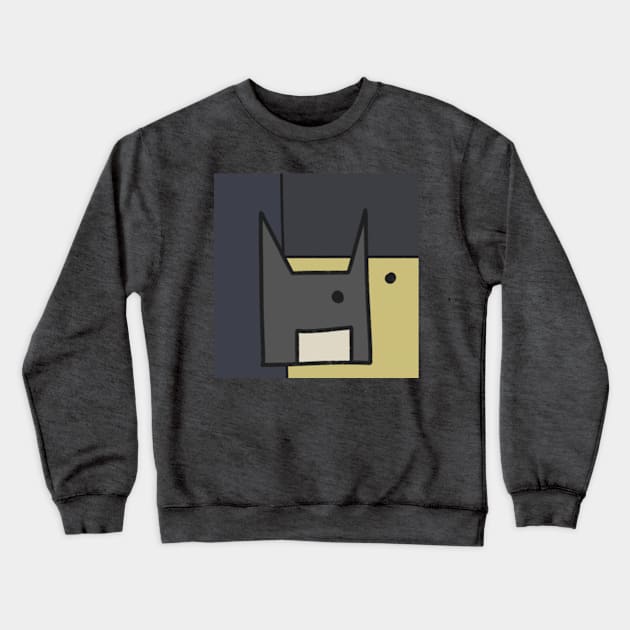 Abstract Batman Crewneck Sweatshirt by BKArtwork